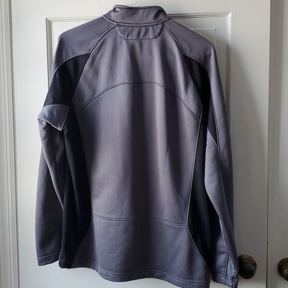UNDER ARMOUR QUARTER ZIP CONGRESSIONAL COUNTRY CLUB GRAY BLACK MEN'S LARGE GOLF - Picture 8 of 8